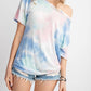 143 Story - Cotton Candy Tie Dye Top