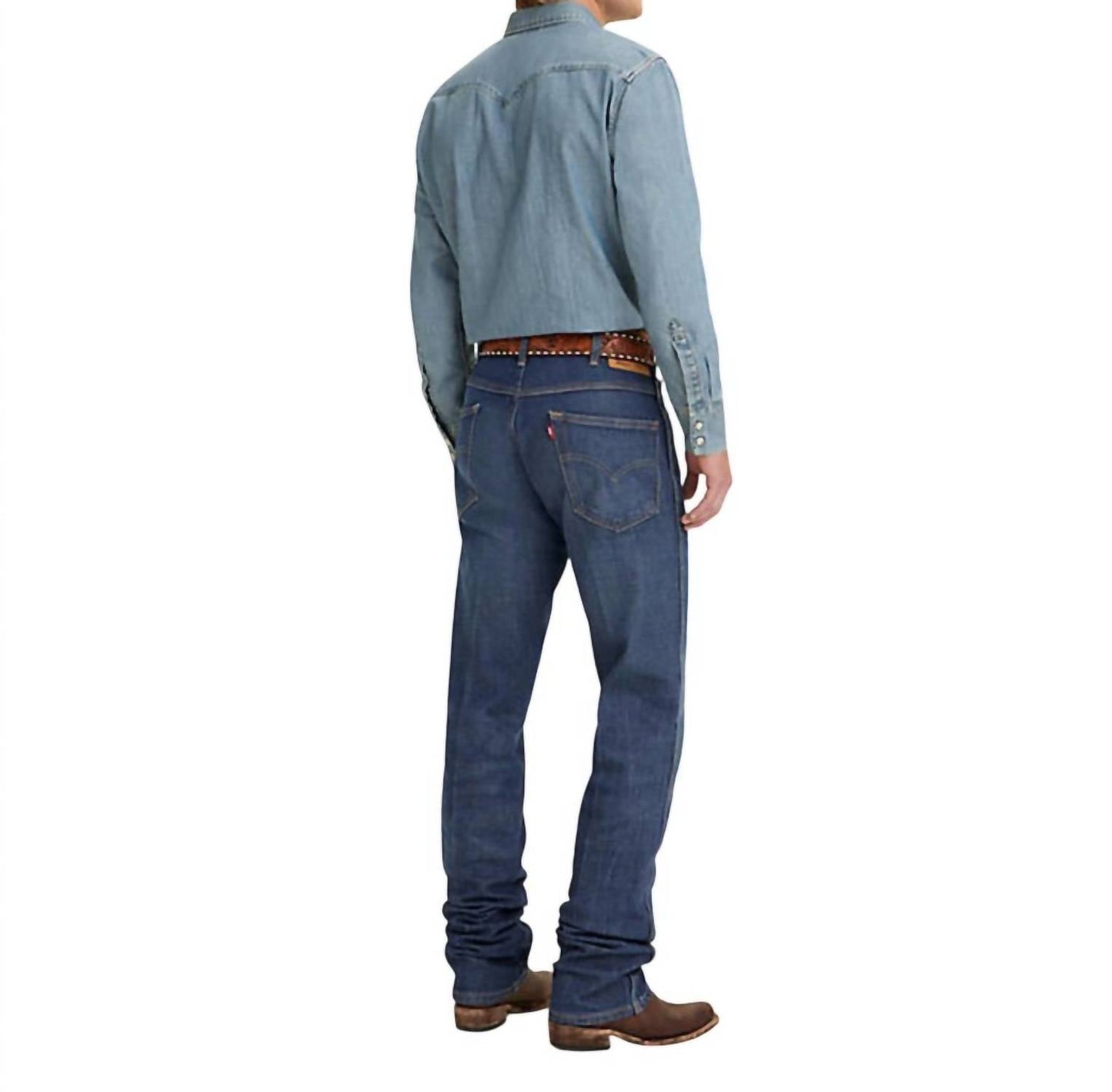 Levi'S - Western Fit Mid Rise Straight Leg Jean