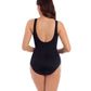 Miraclesuit - Tahitian Temptress Dd Cup Mesh High Neck Underwire One Piece
