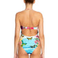 Johnny Was - Costa Azul Cut Out One Piece Swimsuit