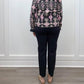 &Merci - Evelyn Scroll Ruffle Blouse
