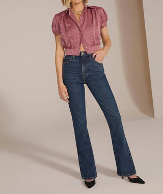 Favorite Daughter - Valentina Shortie Bootcut Jeans