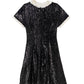 Sasha+Z - Women's Sequins Dress