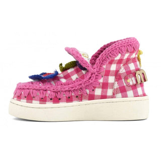 Mou - KIDS SUMMER ESKIMO SNEAKER WITH CROCHET BUTTERFLIES