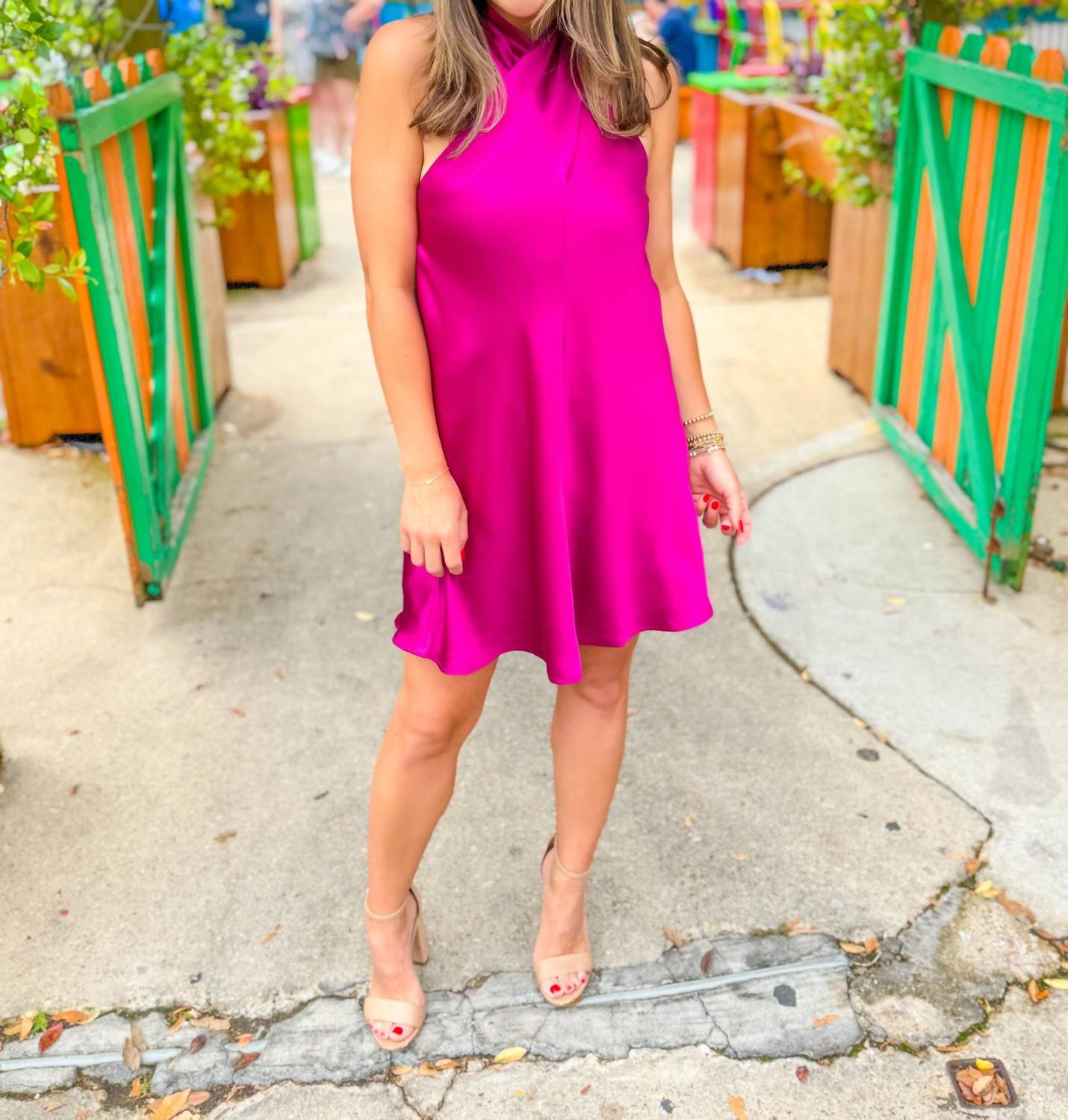 Steve Madden - Larissa Halter Neck Mini Dress