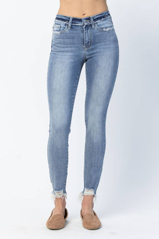 Judy Blue - Giana Mid-rise Skinny Denim Jeans