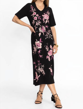 Johnny Was - Rosalyn V-neck Knit Dress