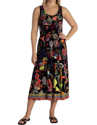 Johnny Was - THE JANIE FAVORITE SMOCKED TANK TIERED DRESS