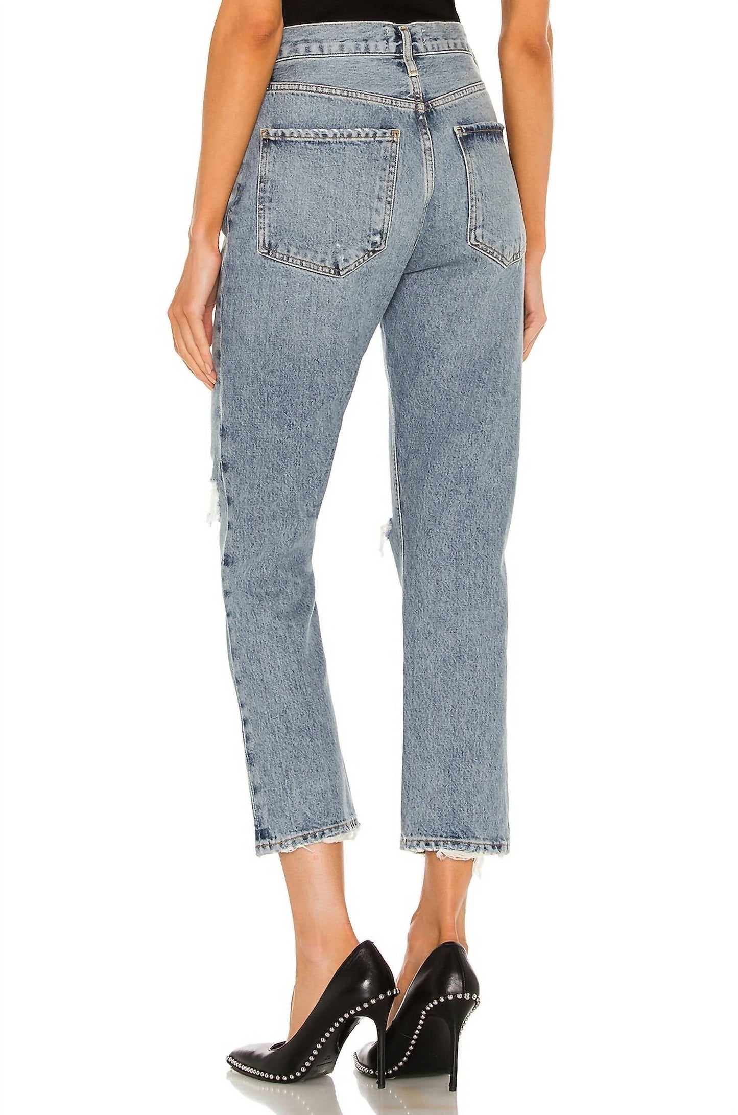 Agolde - Riley High Rise Crop