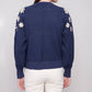 Charlie B - Crew Neck Sweater With Embroidery Details