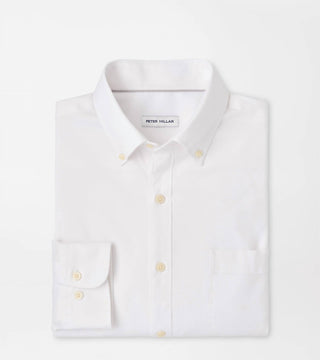 Peter Millar - Campbell Crown Pinpoint Cotton-stretch Sport Shirt