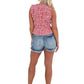 Day + Moon - Liberty Gingham Tie Top