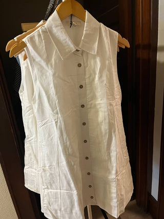 Elan - Collared Linen Dress