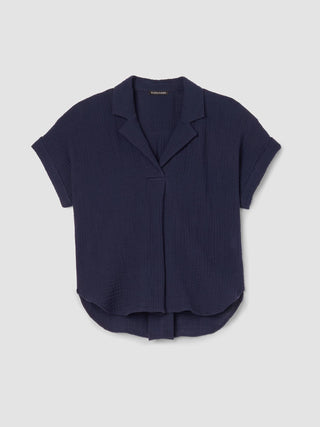 Eileen Fisher - Women's Notch Collar Top