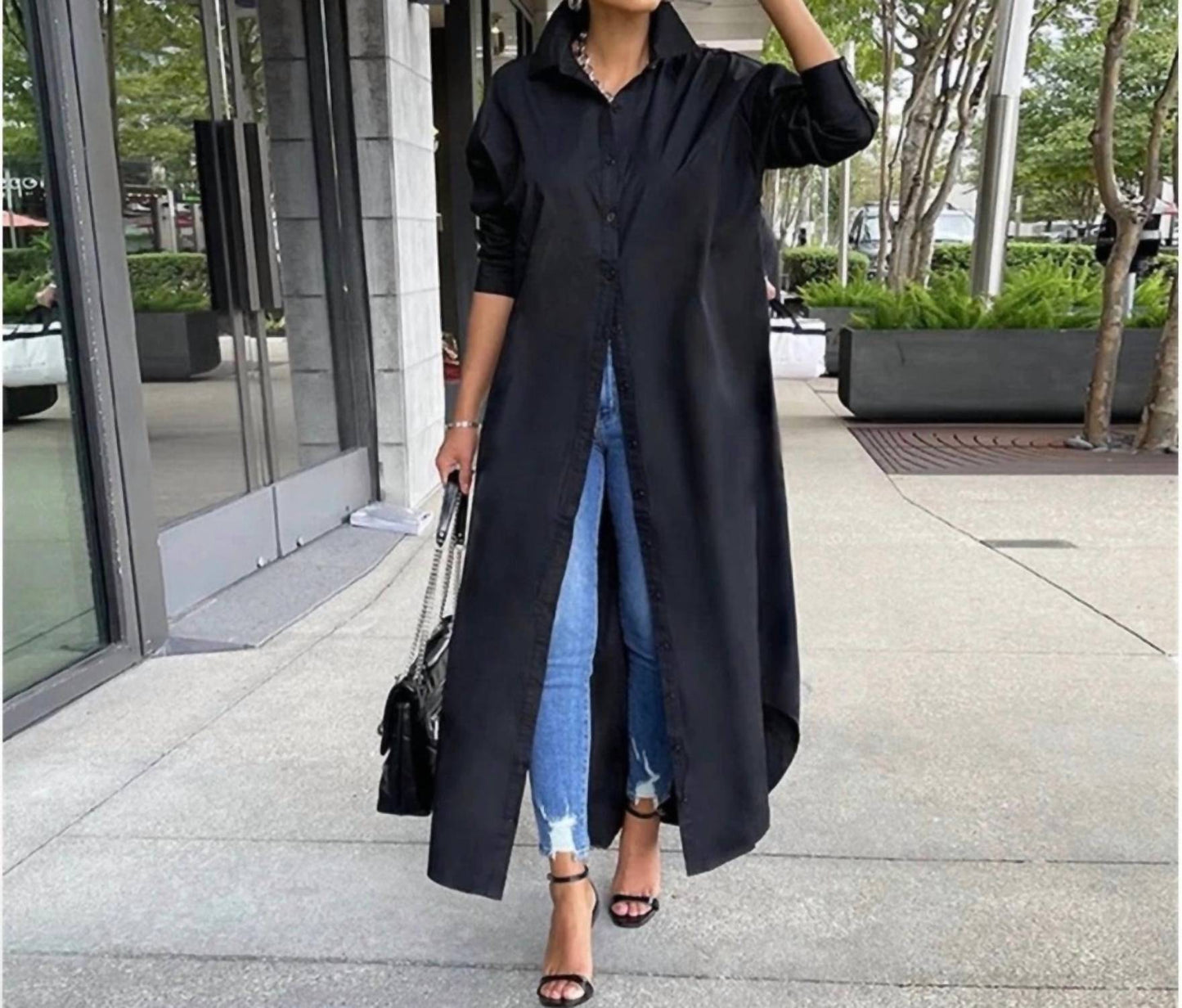 Baacal - Long‎ Cotton Shirtdress