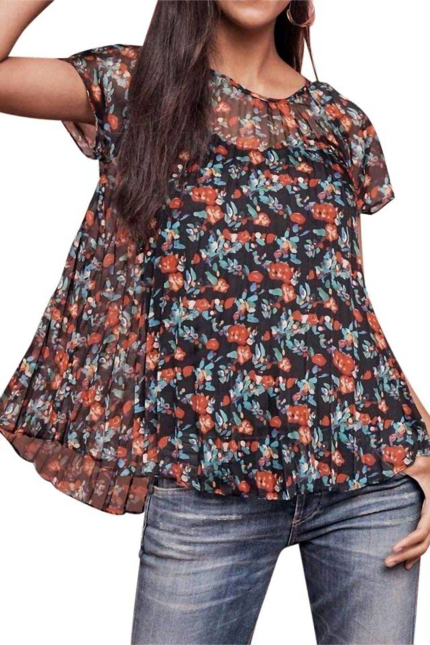 Eva Franco - Pleated Top