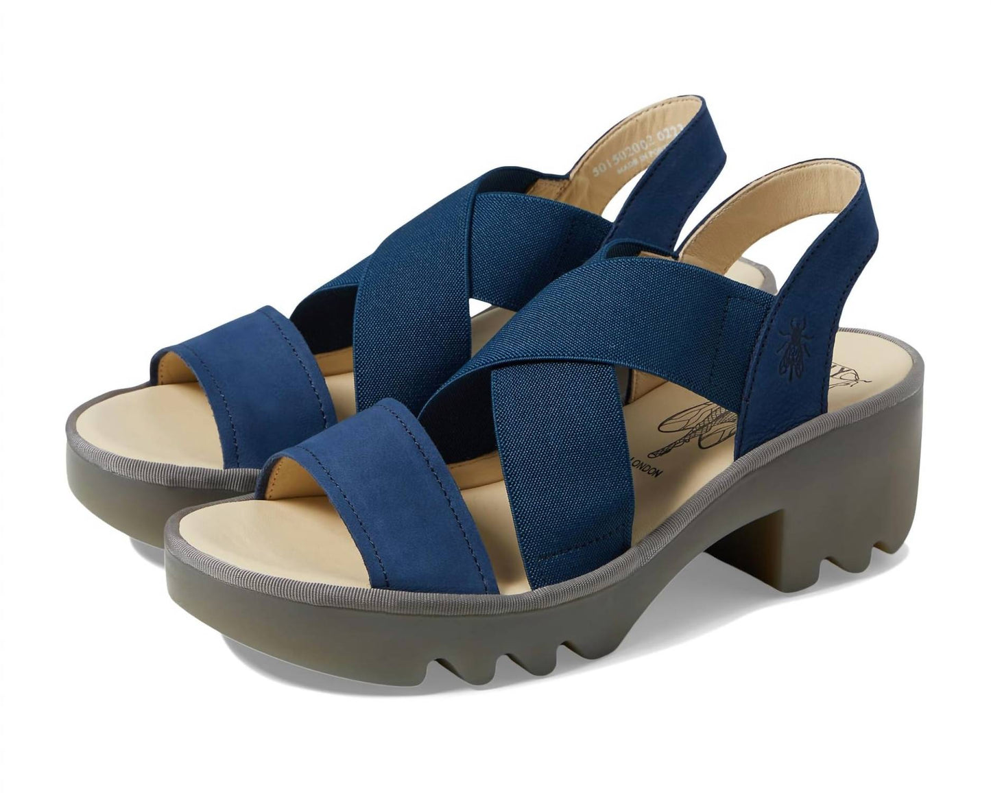 Fly London - Women's Taji502fly Leather Slingback Sandal