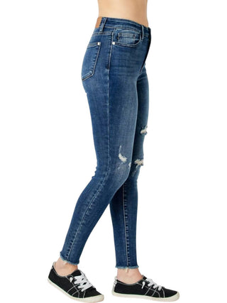 Judy Blue - High Waist Skinny Destroyed Jeans