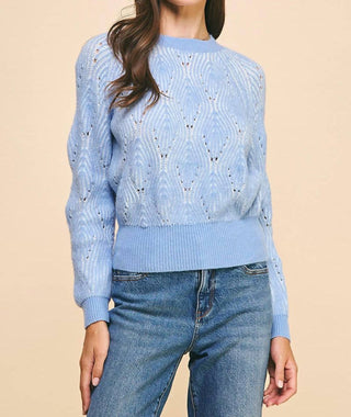Pinch - Jean Layered Knit Sweater