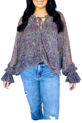 Buddylove - Candy Lights Long Sleeve Blouse