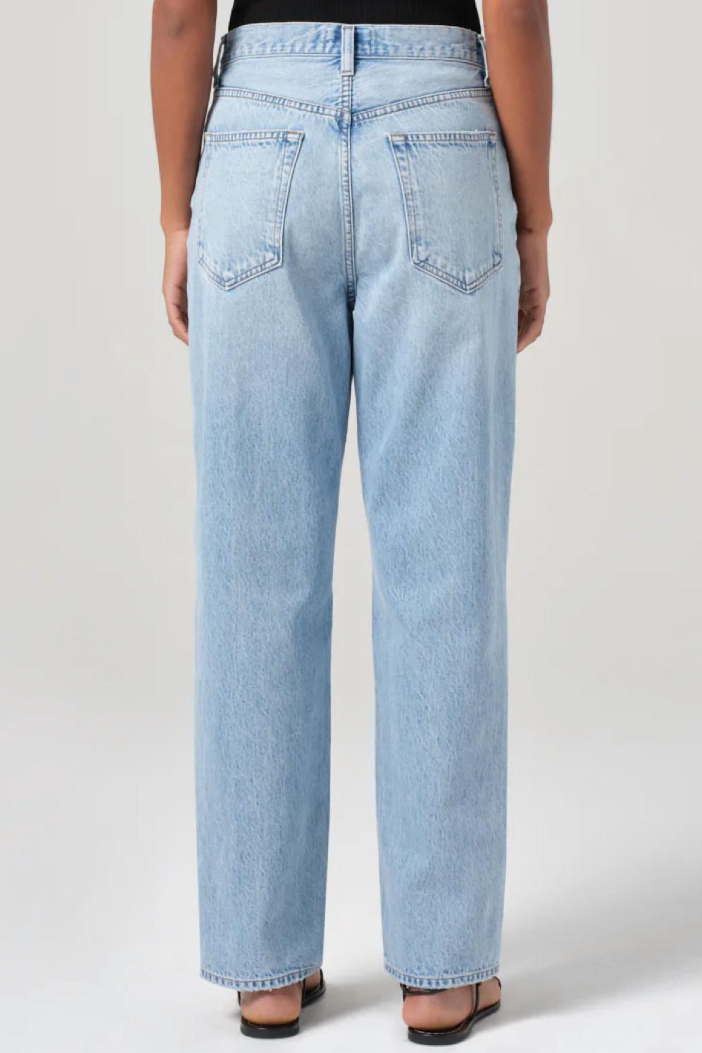 Agolde - V-front Waist Baggy Pants