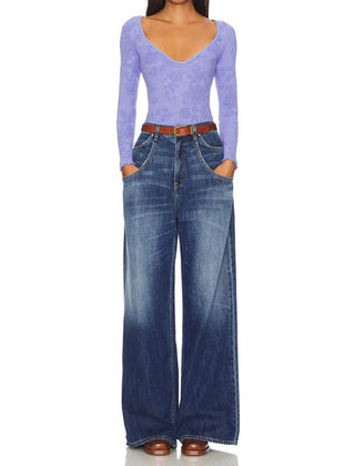 Free People - Send Love Long Sleeve Bodysuit