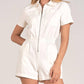Elan - Collar Short Sleeve Romper