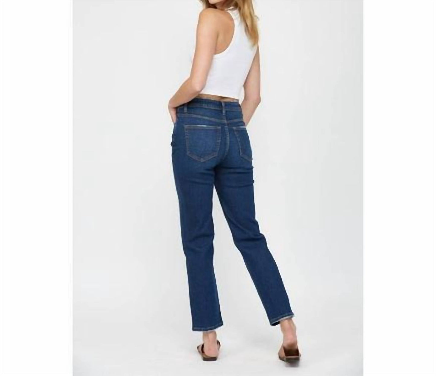 Mica Denim - Women's Monfil Straight Leg Wedge Pants
