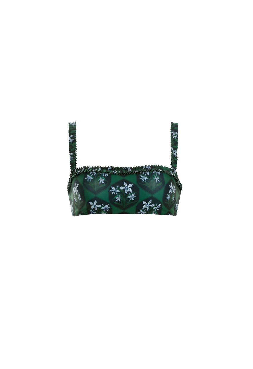 Agua By Agua Bendita - Olmo Chan Chan Esmeralda Bikini Top