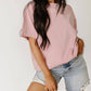 Ampersand Ave - Boyfriend Short Sleeve Top