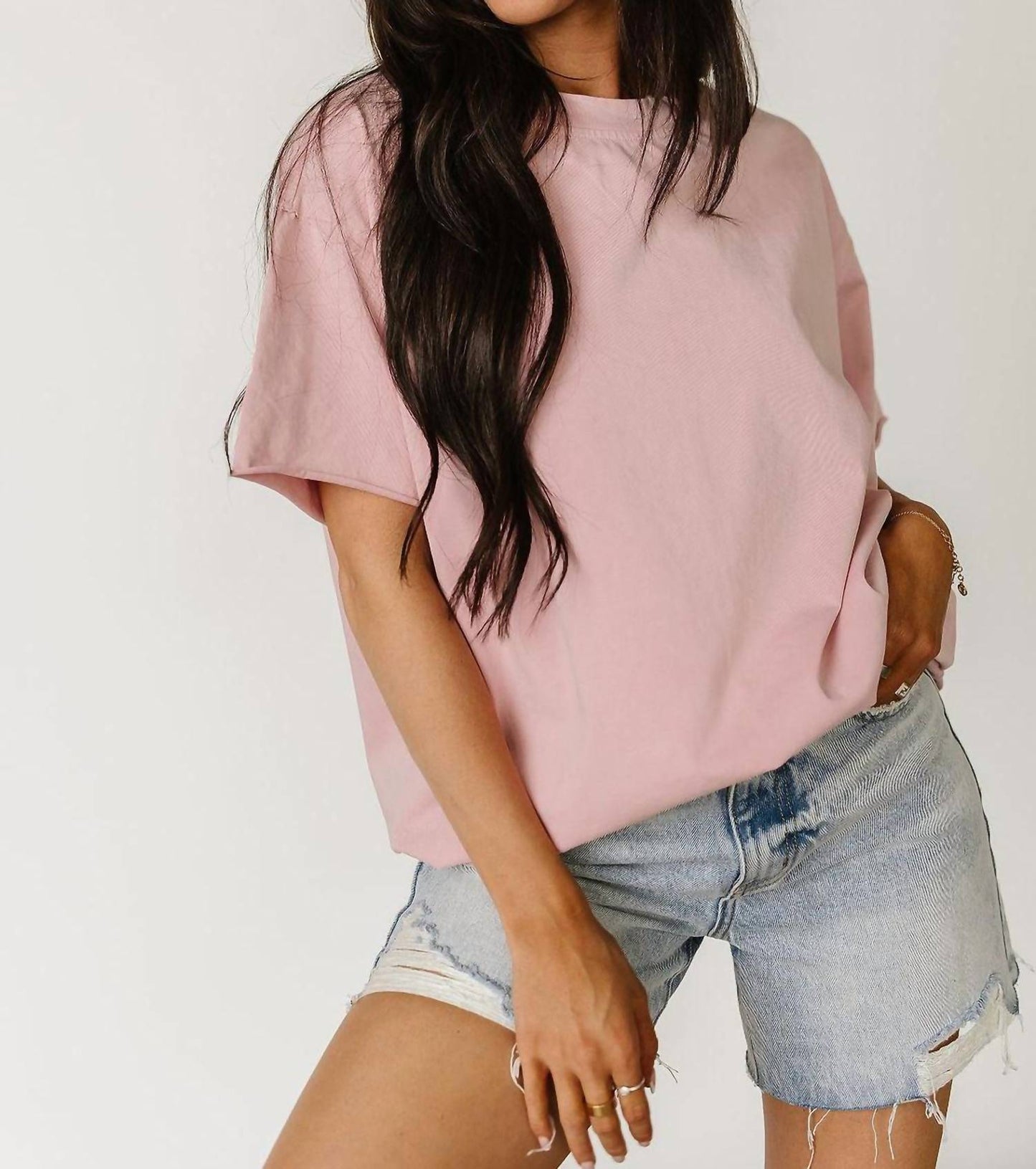Ampersand Ave - Boyfriend Short Sleeve Top
