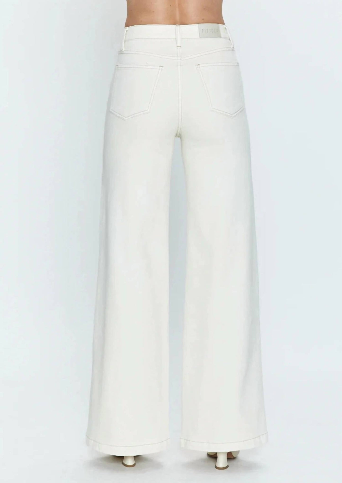 Pistola - Lana High Rise Ultra Wide Leg Denim Pants