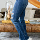 Judy Blue - High Contrast Slim Bootcut Destroyed Jeans