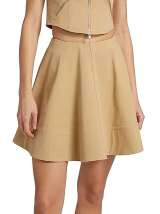 A.L.C. - Ella Stretch Cotton Mini Skirt