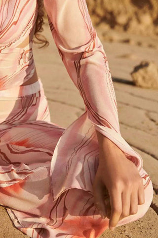 Nelblu - Ada Sheer Wide Slevees Top