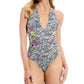 Johnny Was - Spring Halter Embroidered One-Piece Swimsuit