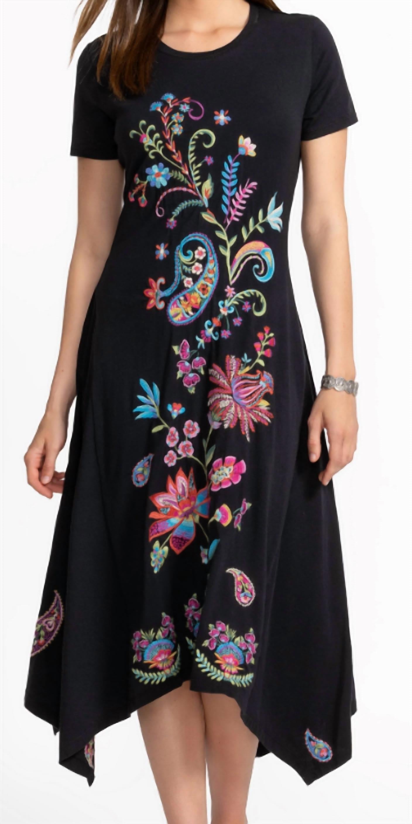 Johnny Was - Handkerchief Hem Knit Dress