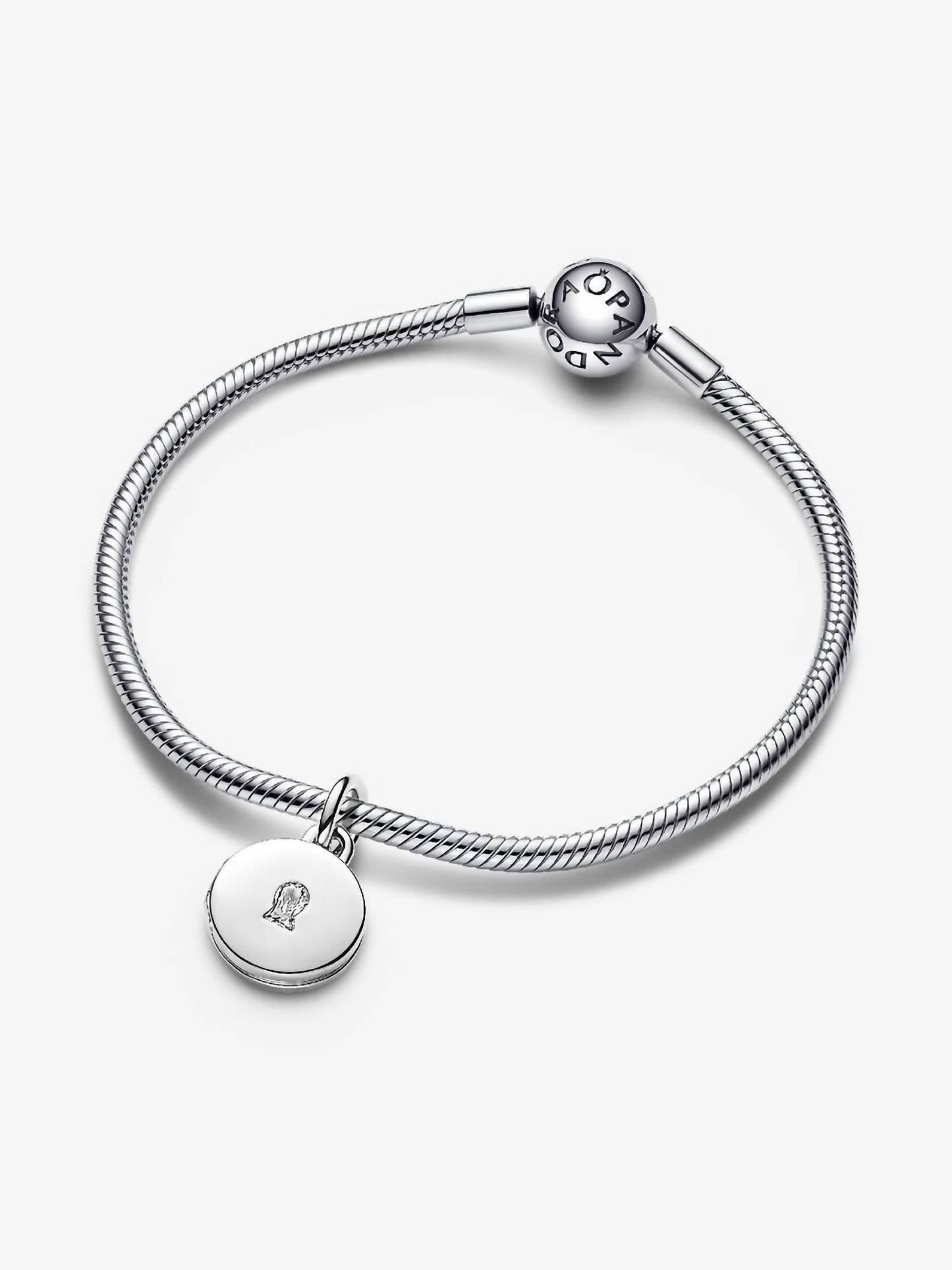 Pandora - Openable & Engravable Love Locket Dangle Charm Sterling silver charm only