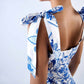 Beyond By Vera - Pearl Adjustable Tie Shoulder Strap Dress