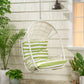 Malia Wicker Hanging Chair With Cushion
