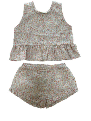 Baby Gi - Kid's Girls Meadow Short And Blouse Set