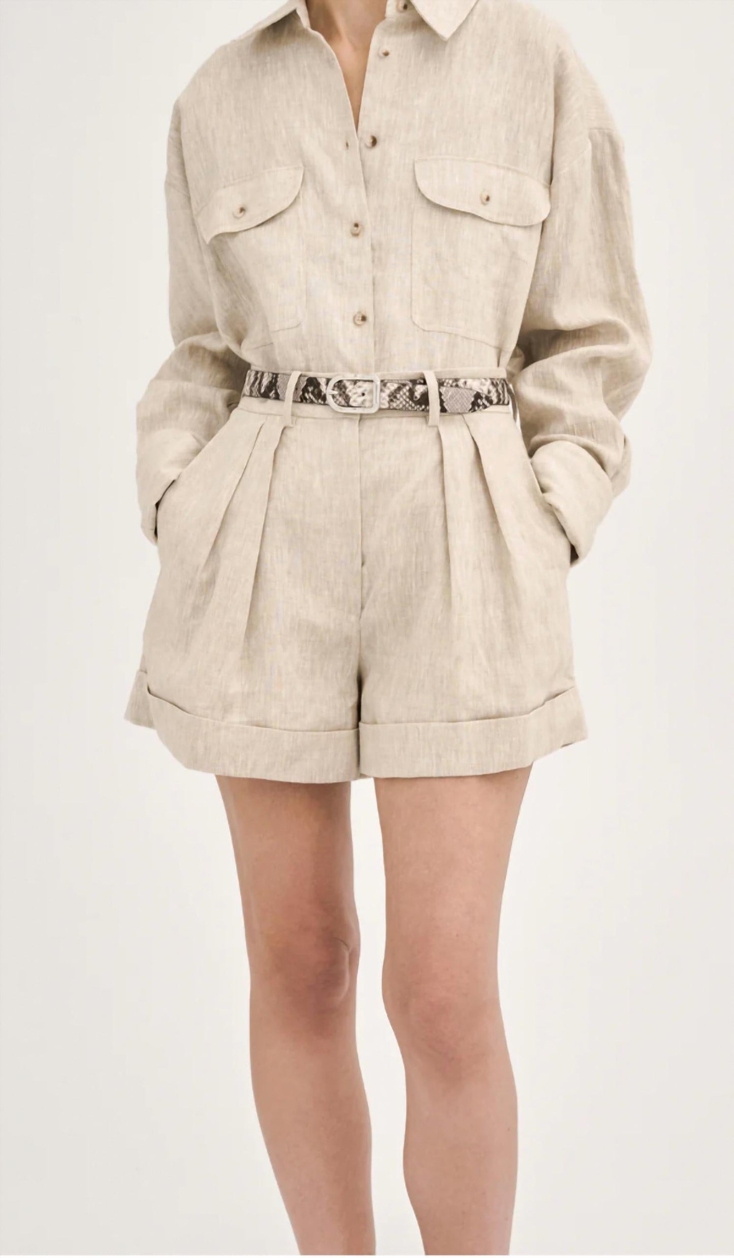 Dehanche - Mija Snake Leather Belt