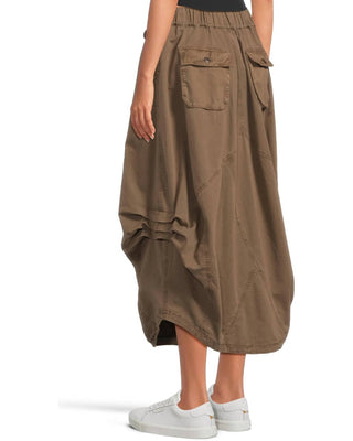 Free People - Willow Poplin Midi Skirt