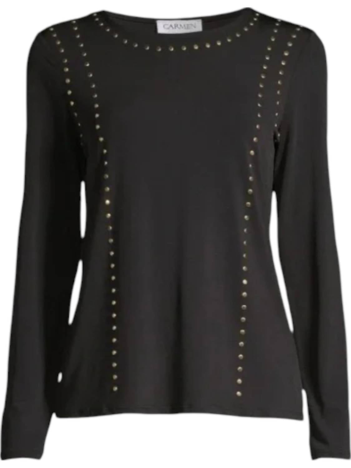 Carmen Marc Valvo - Studded Top