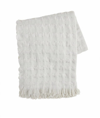Mudpie - Woven Waffle Throw Blanket