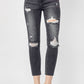 Risen - Olivia High Rise Distressed Skinny Jeans