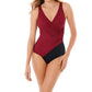 Miraclesuit - Oceanus Surplice One Piece Swimsuit