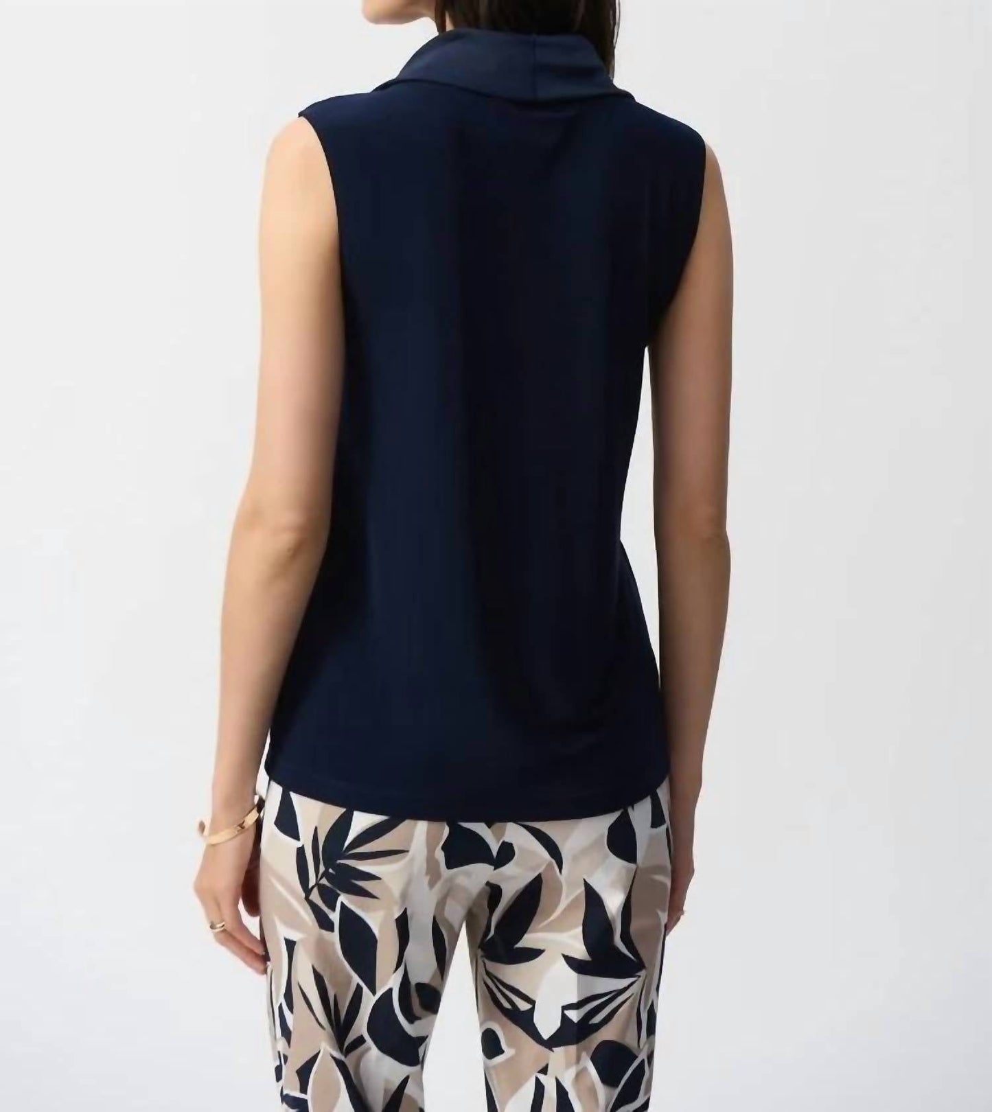 Joseph Ribkoff - Silky Knit Cowl Neck Sleeveless Top