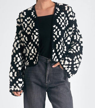 Elan - Kylee Macrame Cardigan