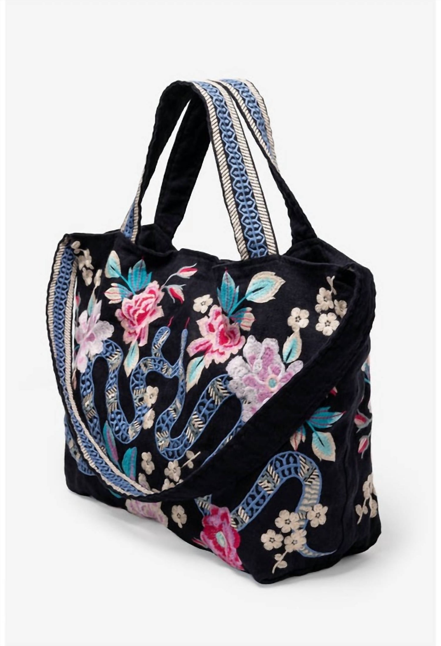 Johnny Was - EDIE LINEN TOTE BAG